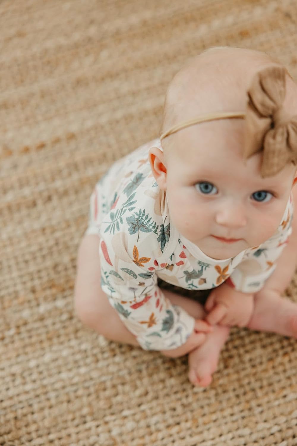 Copper Pearl Long Sleeve Bodysuit Baby: Ultra Soft Baby for Newborns, Boys, and Girls - Stylish, Comfortable, Overlap Shoulders, Premium Knit Fabric - 18-24 Months, Ivy