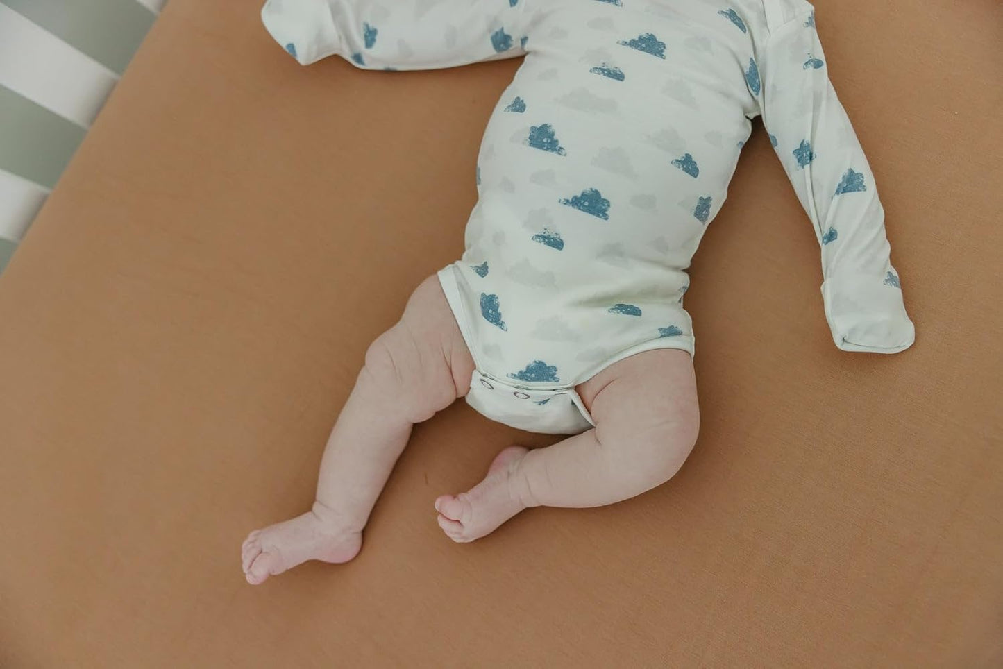 Copper Pearl Long Sleeve Bodysuit Baby: Ultra Soft Baby for Newborns, Boys, and Girls - Stylish, Comfortable, Overlap Shoulders, Premium Knit Fabric - 18-24 Months, Dream