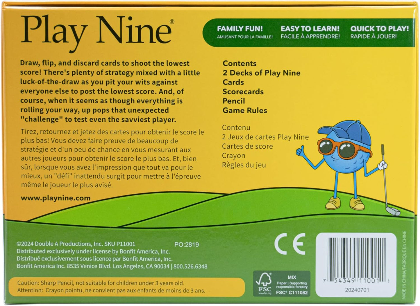 The Card Game of Golf