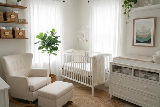A Calm Nursery Starts Here: Nursery Essentials That Help Parents Feel More Organized