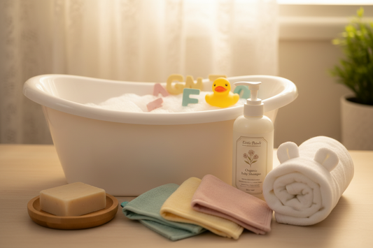 Bath Time Made Gentle: Baby Care Essentials for Sensitive Skin
