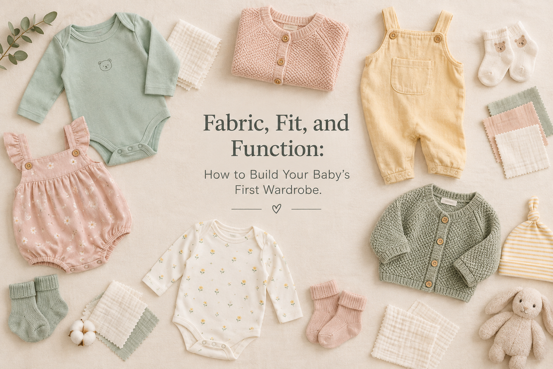 Fabric, Fit, and Function: How to Build Your Baby's First Wardrobe