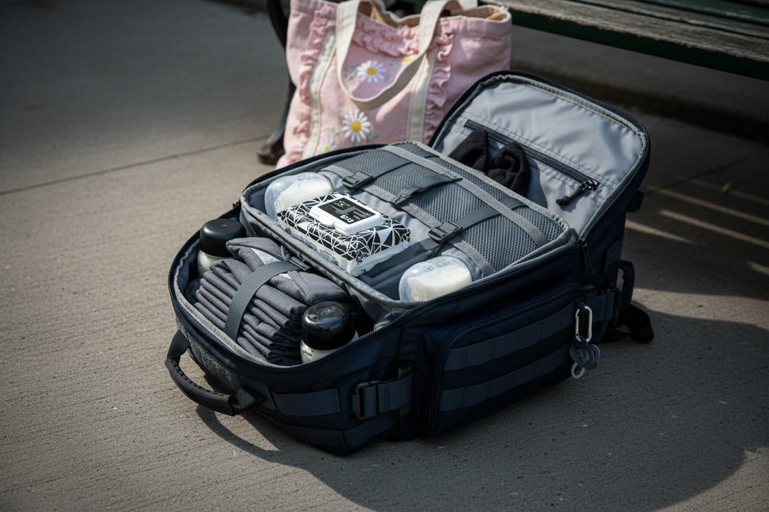 The Command Center: How Diaper Bags Shifted from Pastel Totes to Tactical Backpacks