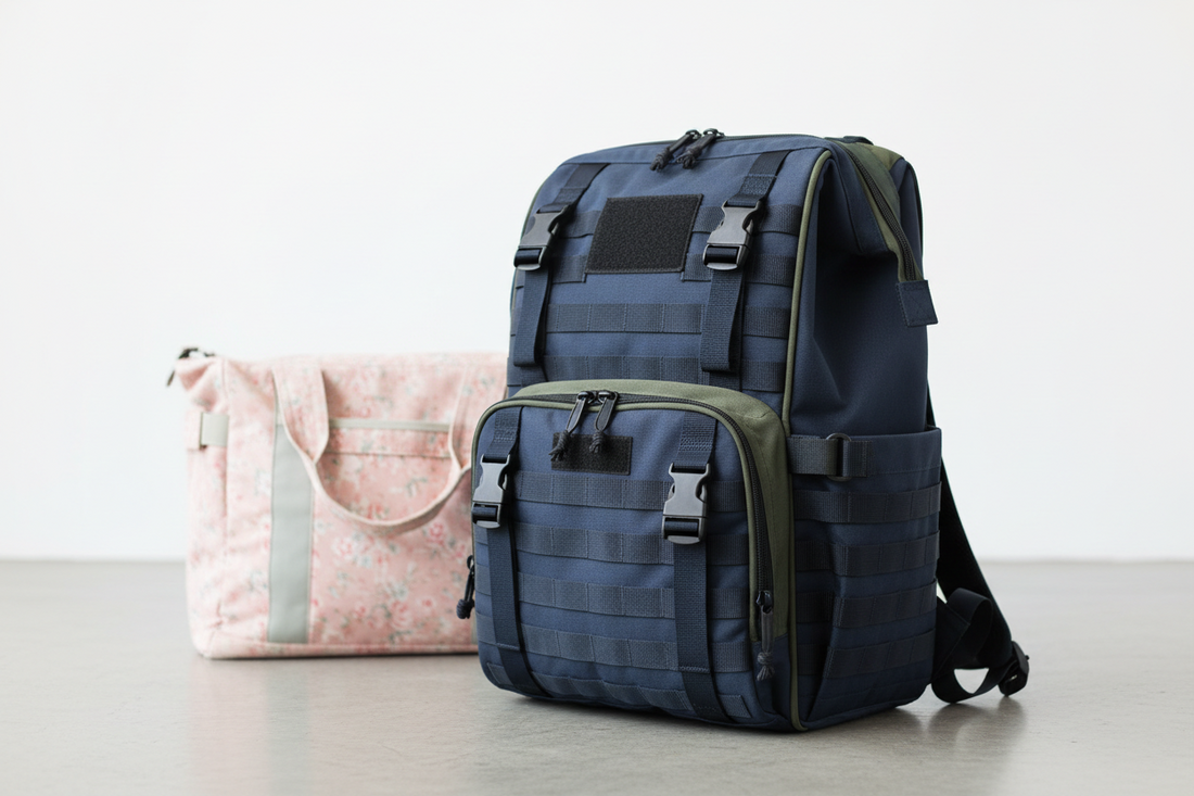 The Command Center: How Diaper Bags Shifted from Pastel Totes to Tactical Backpacks