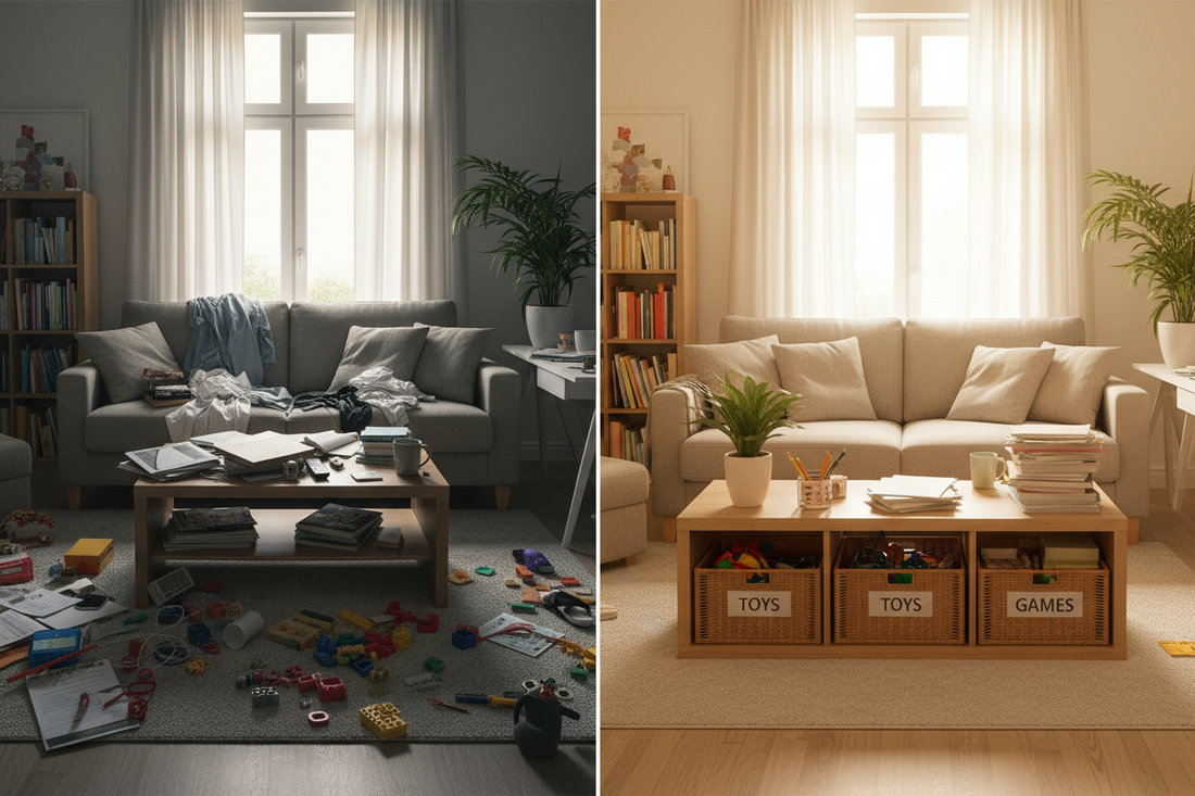 The Hidden Stress of Clutter — And How Simple Organization Helps