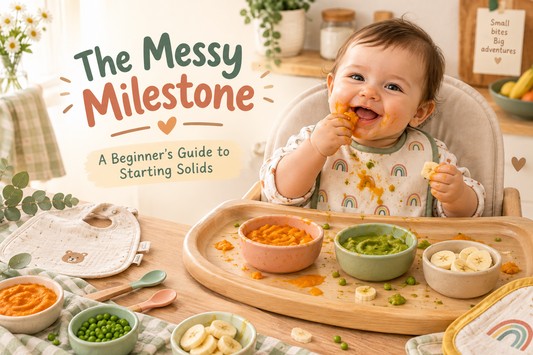 The Messy Milestone: A Beginner's Guide to Starting Solids