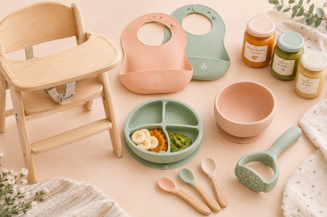 When and How to Start? A Complete Checklist of Essential Tools for Your Baby's First Meal