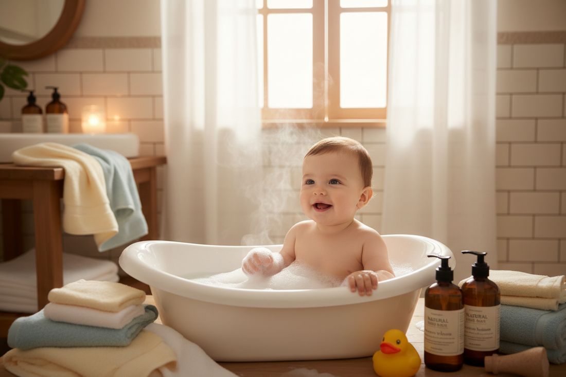 Why Gentle Bath Time Routines Matter for Babies