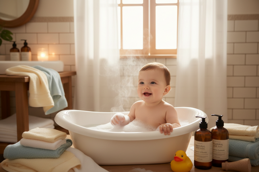 Why Gentle Bath Time Routines Matter for Babies