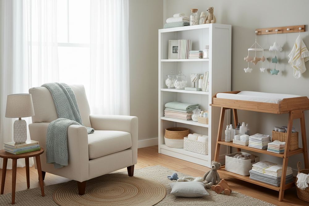 🏡 Calm & Organized Nursery Essentials for Everyday Family Life
