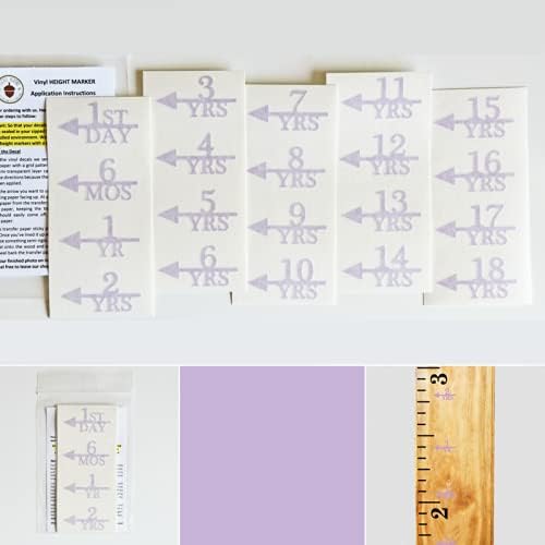 Little Acorns ADD ON - DIY Vinyl Growth Chart Ruler - Height Marker Arrows ONLY