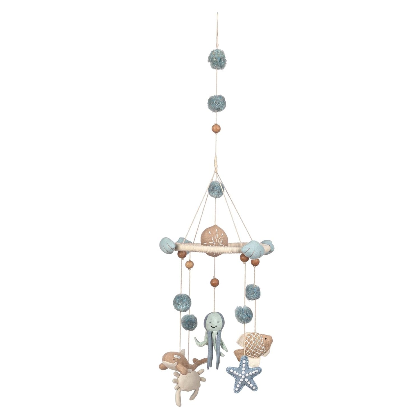 Crane Baby, Ocean Nursery Decor for Boys and Girls, Ceiling Hanging, 9" x 30", Whale Nursery Decor, Ceiling Hanging Decorations