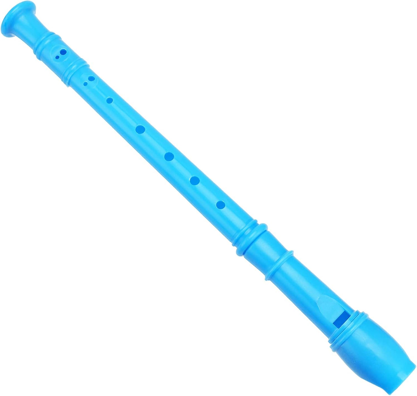 20 Pack 12 Inch Descant Soprano Recorder, 8 Hole Soprano Recorder Recorder Instrument with Cleaning Rod for Beginners, Blue