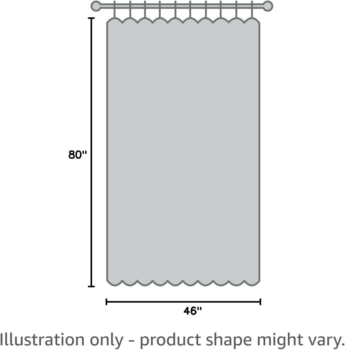 NICETOWN Room Darkening Beige Curtains for Doorway 80" L, Grommet Light Blocking Window Treatments Blackout Privacy Drapes for Living Room/Kids Room, 2 Panels, W46 x L80