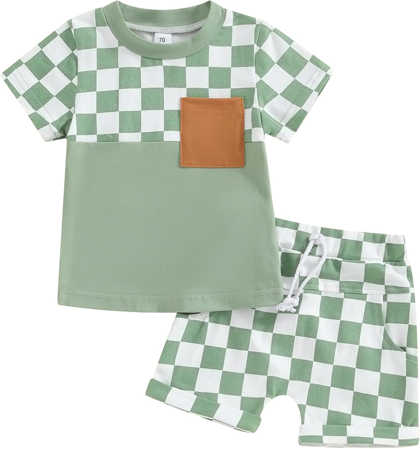 Mubineo Infant Toddler Baby Boy Summer T Shirt Shorts Outfits Short Sleeve Tee Tops Clothes Set
