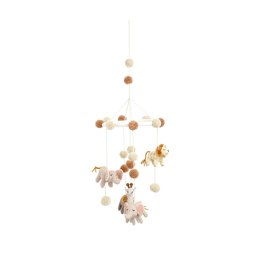Crane Baby Safari Nursery Ceiling Hanging Decor Boho Jungle Animals Room Decor for Babies Crane Baby, Safari Nursery Decor for Boys and Girls, Ceiling Hanging, 11" x 28", Jungle Nursery Decor