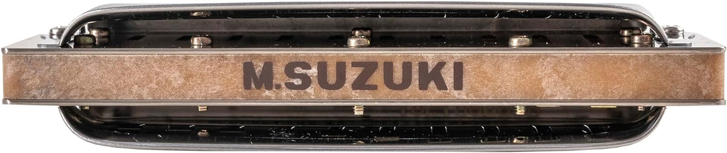 SUZUKI Harmonica, Silver Manji-B