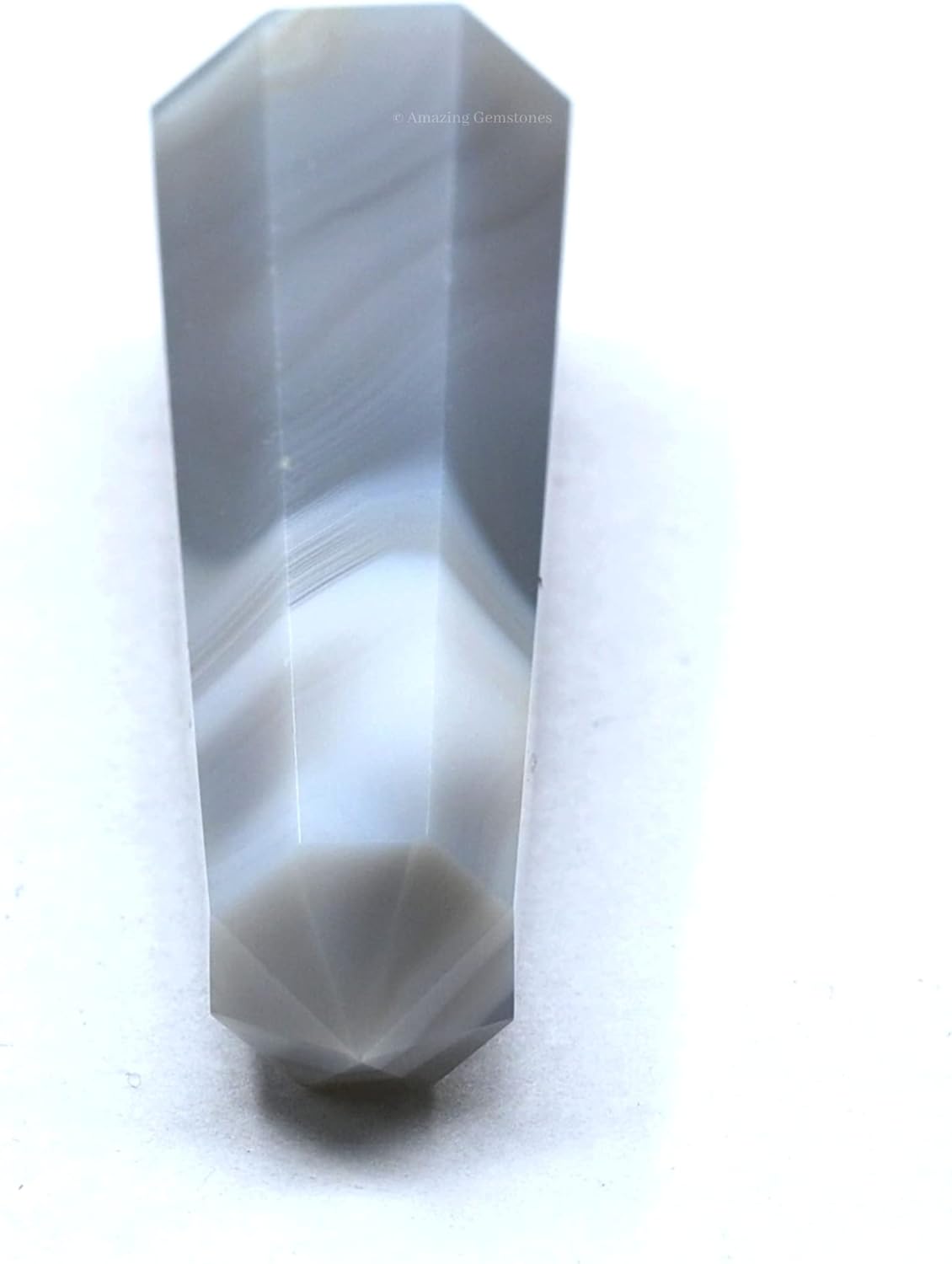 Amazing Gemstone Agate Crystal Towers ~ Natural Healing Crystal Point Obelisk for Reiki Healing and Crystal Grid (3 to 4 INCH)