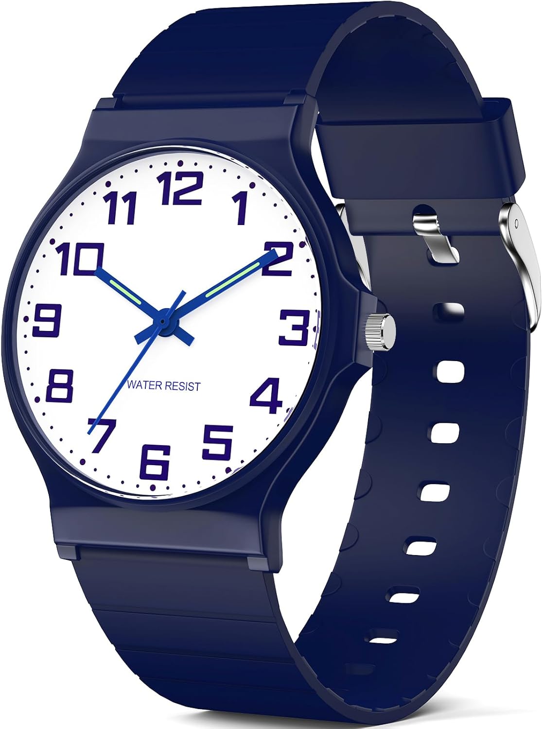 Kids Analog Watch Boys Girls, 30M Waterproof, Sports Watch for Boys, Easy to Read Children's Thin Dial Wrist Watches with Soft Band, for Ages 5-15 Kids Great Birthday Gifts Christmas Day