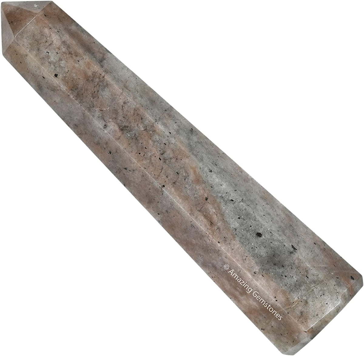 Amazing Gemstone Chrysoberyl Cats Eye Crystal Towers - Natural Healing Crystal Point Obelisk for Reiki Healing and Crystal Grid (3 Inch)