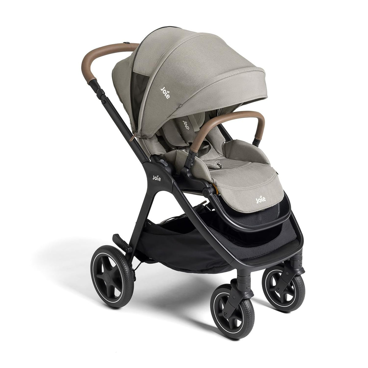 Joie, Kava 3-in-1 Stroller - Versatile, All-Wheel Suspension, Reversible Seat, Travel System Compatible and Detachable Crossbody Bag (Dove)