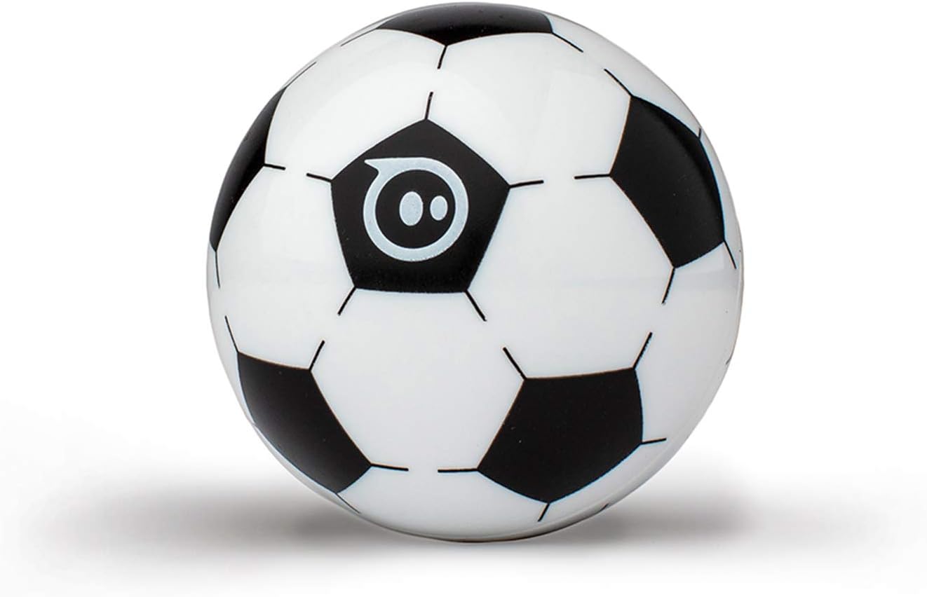 Sphero Mini Soccer - Coding Robot Ball - Educational Coding and Gaming for Kids and Teens - Bluetooth Connectivity - Interactive and Fun Learning Experience for Ages 8+
