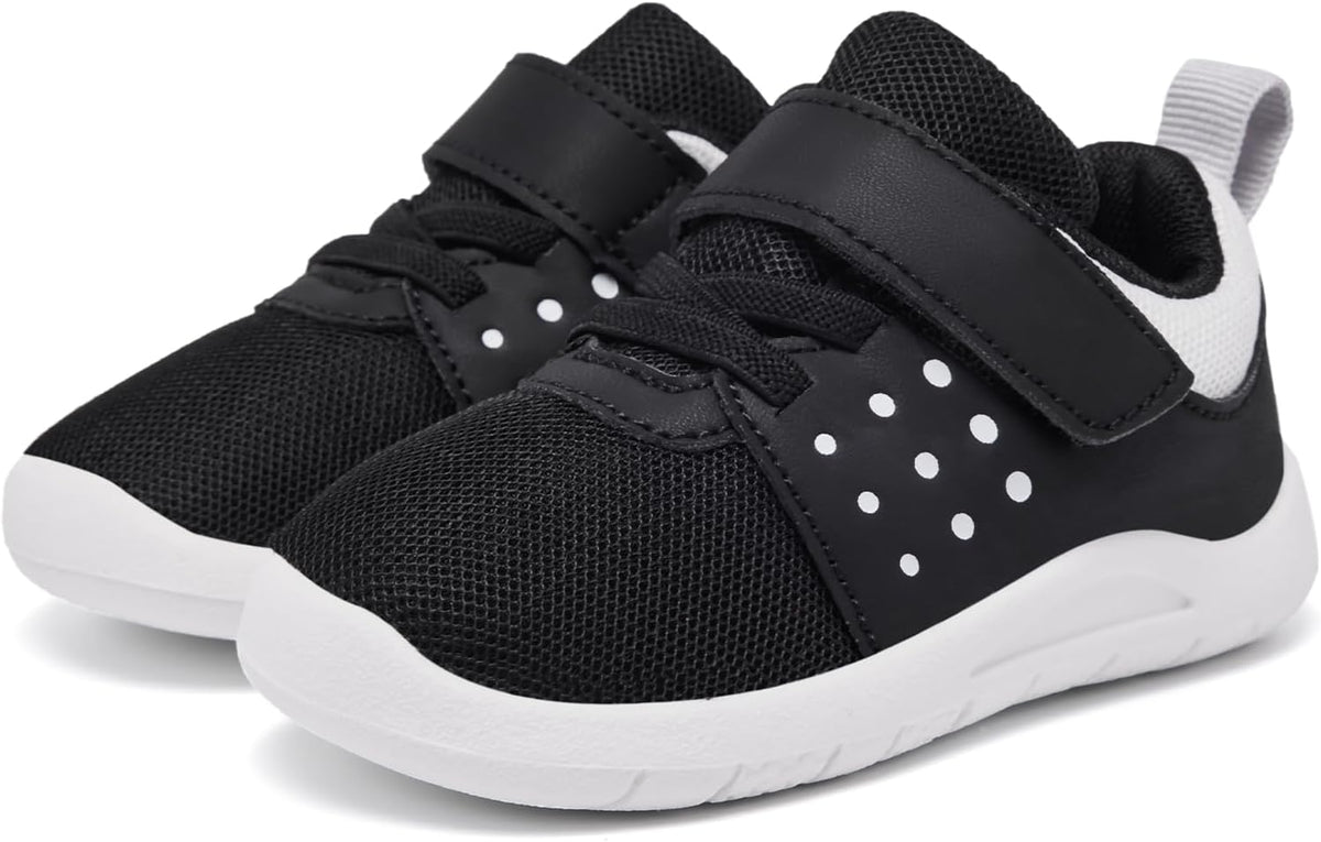 MORENDL Toddler Baby Shoes 0-4 Years Boy Girl Lightweight Breathable Non-Slip Sports Sneakers Running Walking Tennis Barefoot Shoes