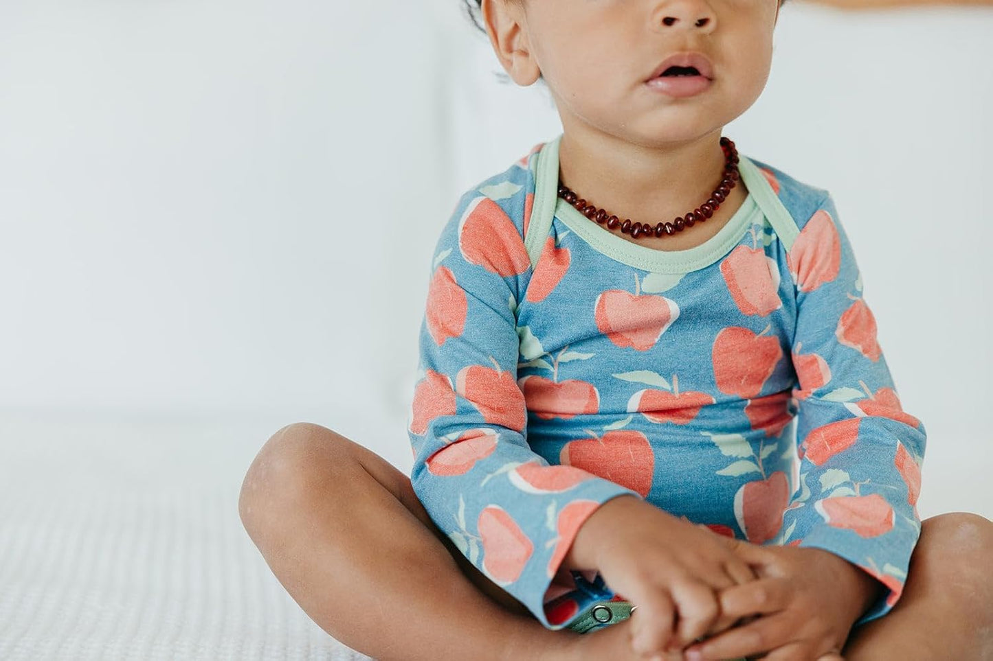 Copper Pearl Long Sleeve Bodysuit Baby: Ultra Soft Baby for Newborns, Boys, and Girls - Stylish, Comfortable, Overlap Shoulders, Premium Knit Fabric - 12-18 Months, Teacher