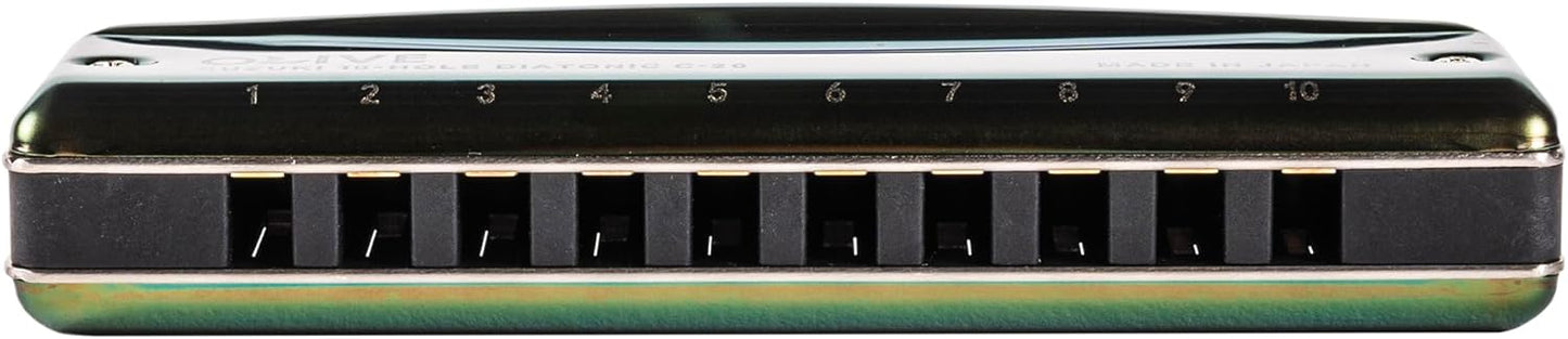 Suzuki Harmonica Olive-Bb