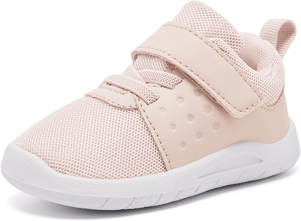 MORENDL Toddler Baby Shoes 0-4 Years Boy Girl Lightweight Breathable Non-Slip Sports Sneakers Running Walking Tennis Barefoot Shoes