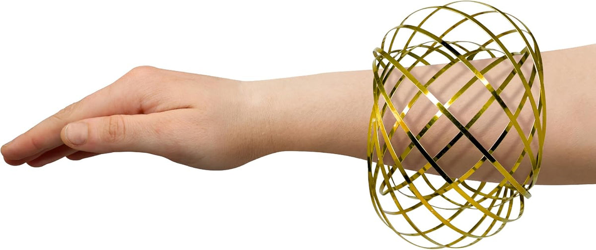 Digital Energy Kinetic Educational Spring Toy - Multi Sensory Interactive 3D Shaped Flow Ring ()