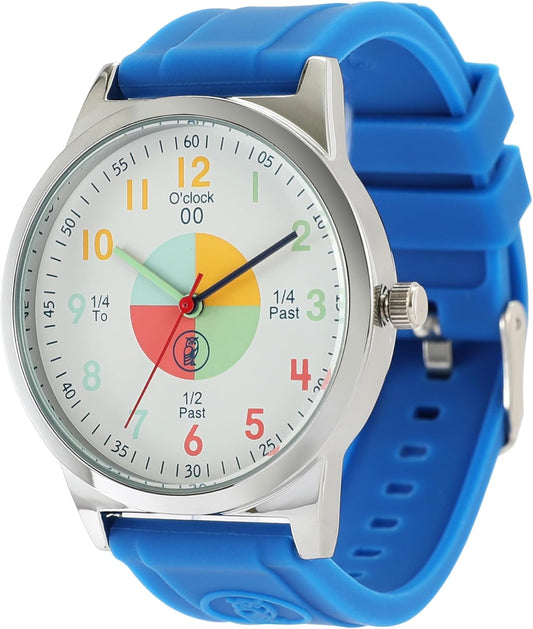 OWLCONIC Analog Kids Watch - Girls & Boys Watches Ages 7-12 - Kids Analog Watch - Telling Time Teaching Tool - Gift Watches for Girls and Boys