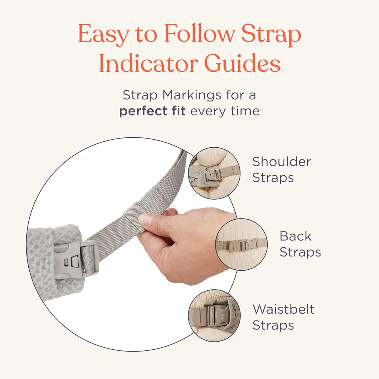 Ergobaby Omni Deluxe Baby Carrier Newborn to Toddler - Breathable Baby Carriers for Summer - All-Position Carrier with Enhanced Lumbar Support & Airflow (7-45 Pounds), Cotton, Midnight Blue