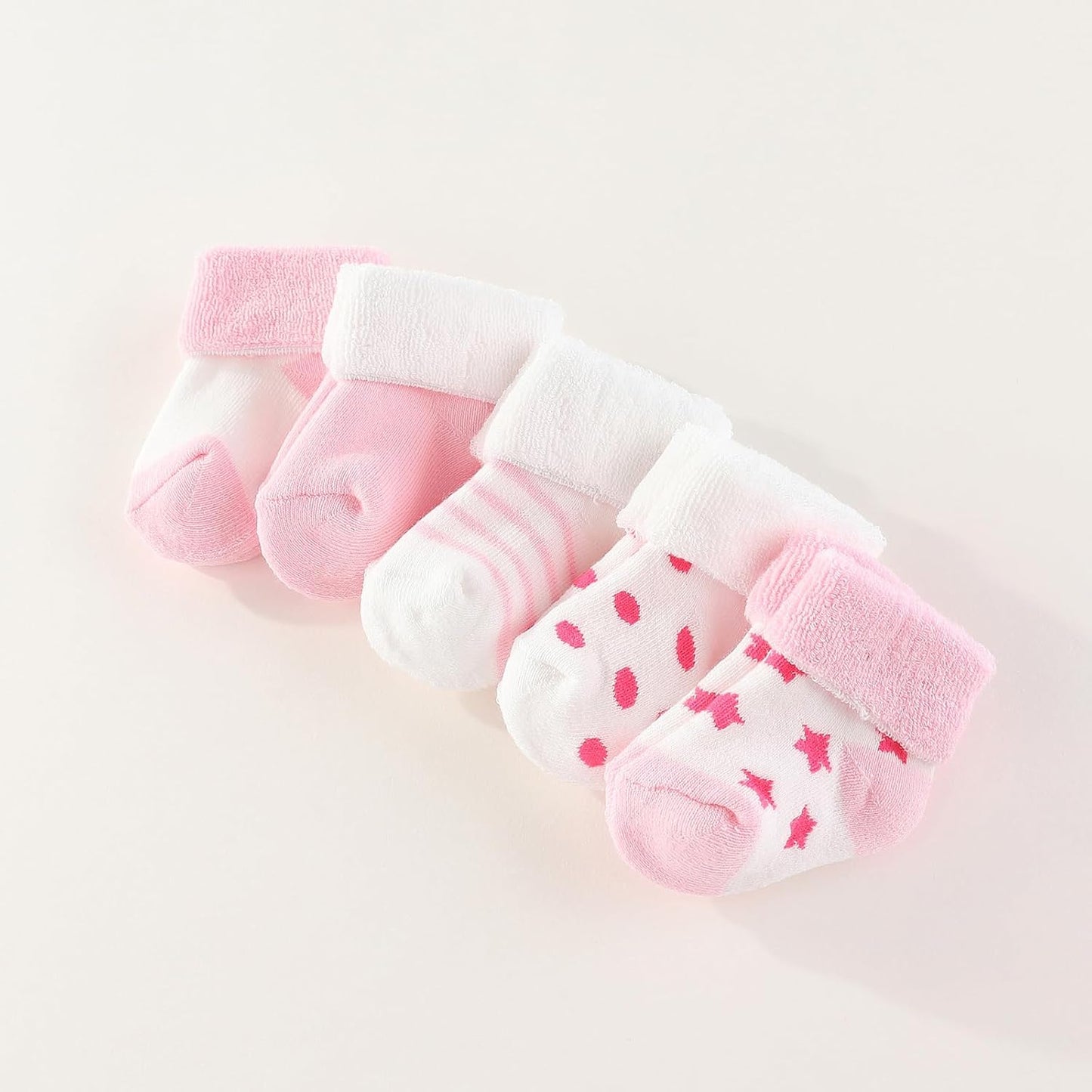 Baby Hats Mittens and Socks Set Cotton Newborn Hat Beanie Soft Infant Girls Boys Caps Gloves 0-6 month