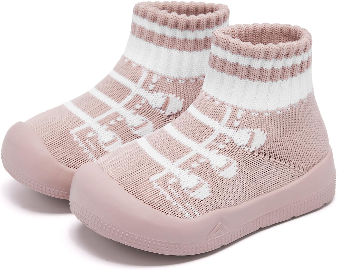 Engtoy Baby Shoes & Socks - Non-Slip Breathable Slippers with Soft Rubber Sole - Baby Boys & Girls Slip On Sneakers