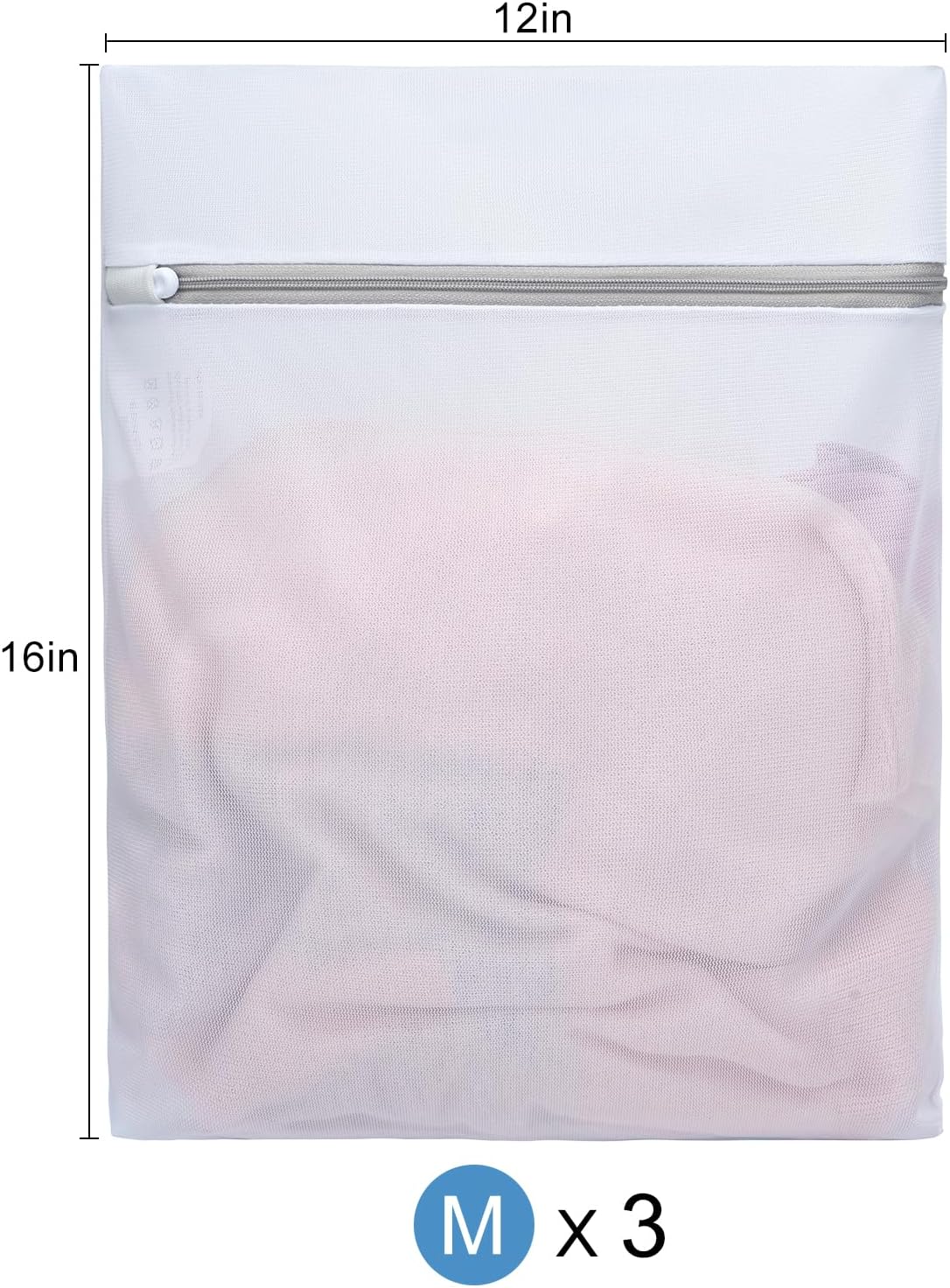 BAGAIL Laundry Bags Mesh Wash Bag for Intimates Lingerie and Delicates(3M)