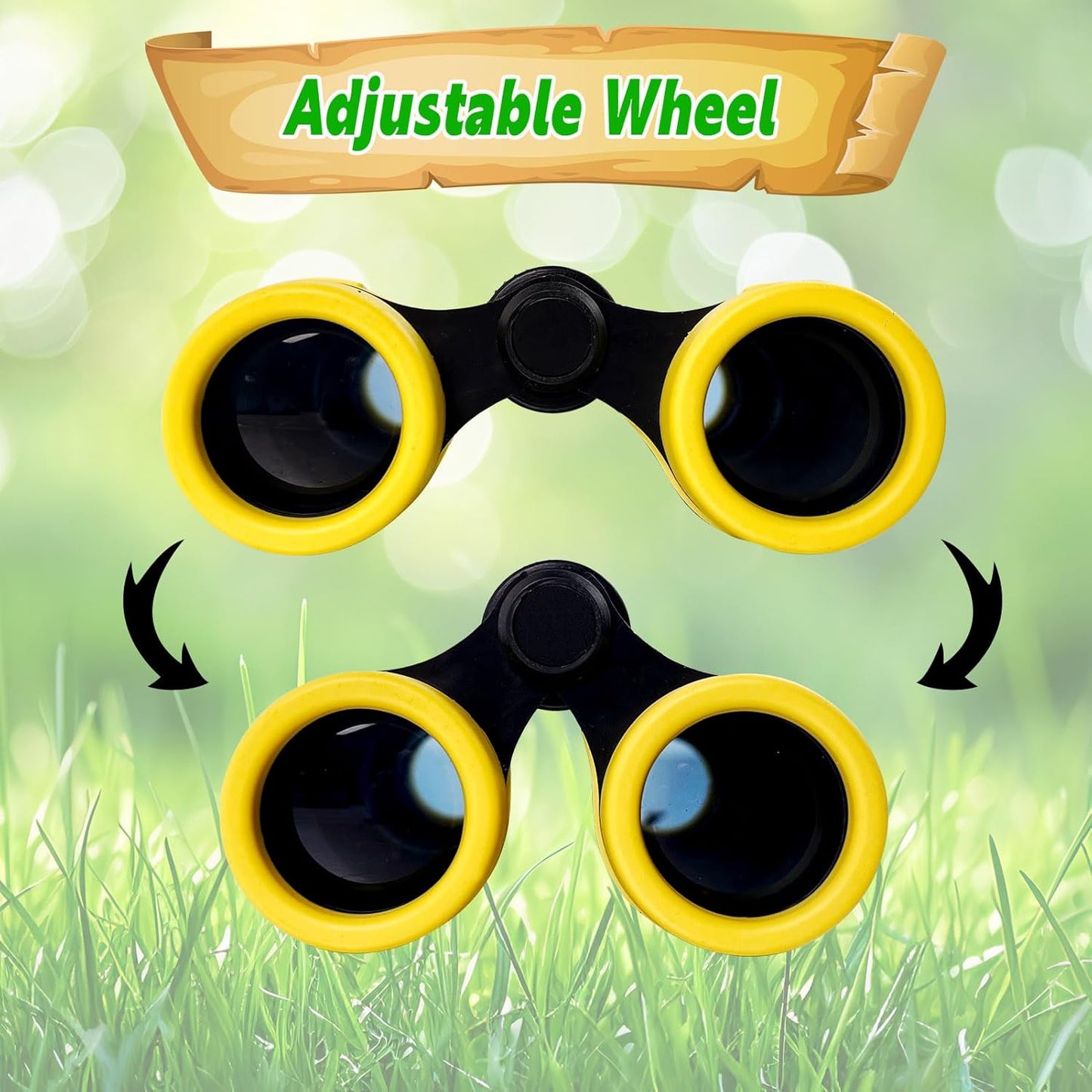 Binoculars for Kids, Kids Binoculars for Ages 3-12 Boys Girls, Outdoor Gifts Toys for Kids- Perfect for Bird Watching, Camping, and Outdoor Exploration