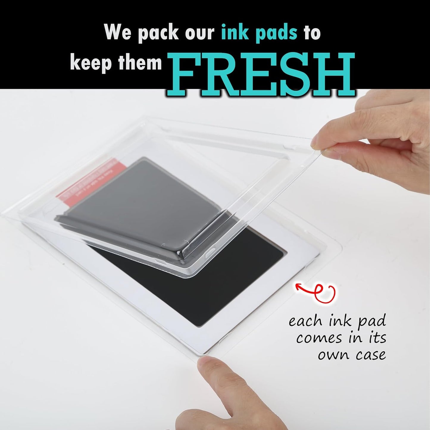 Baby Mushroom Pet Paw Ink Print Kit | Personalized Gift for Pet Lovers | Small Dog and Cat Memorial Keepsake with Clean-Touch Inkless Ink Pad & Picture Frames