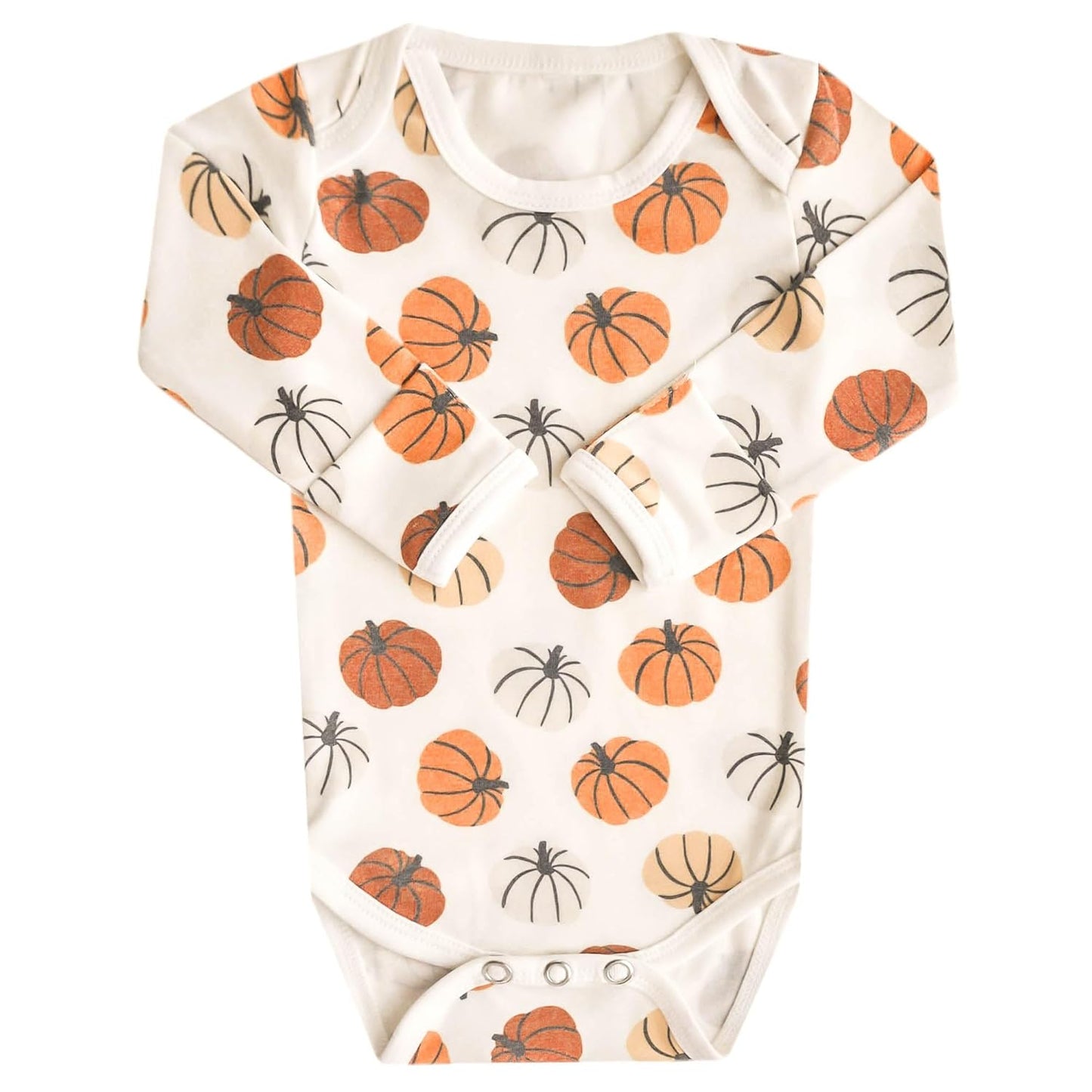 Copper Pearl Long Sleeve Bodysuit Baby: Ultra Soft Baby for Newborns, Boys, and Girls - Stylish, Comfortable, Overlap Shoulders, Premium Knit Fabric - Newborn, Karver