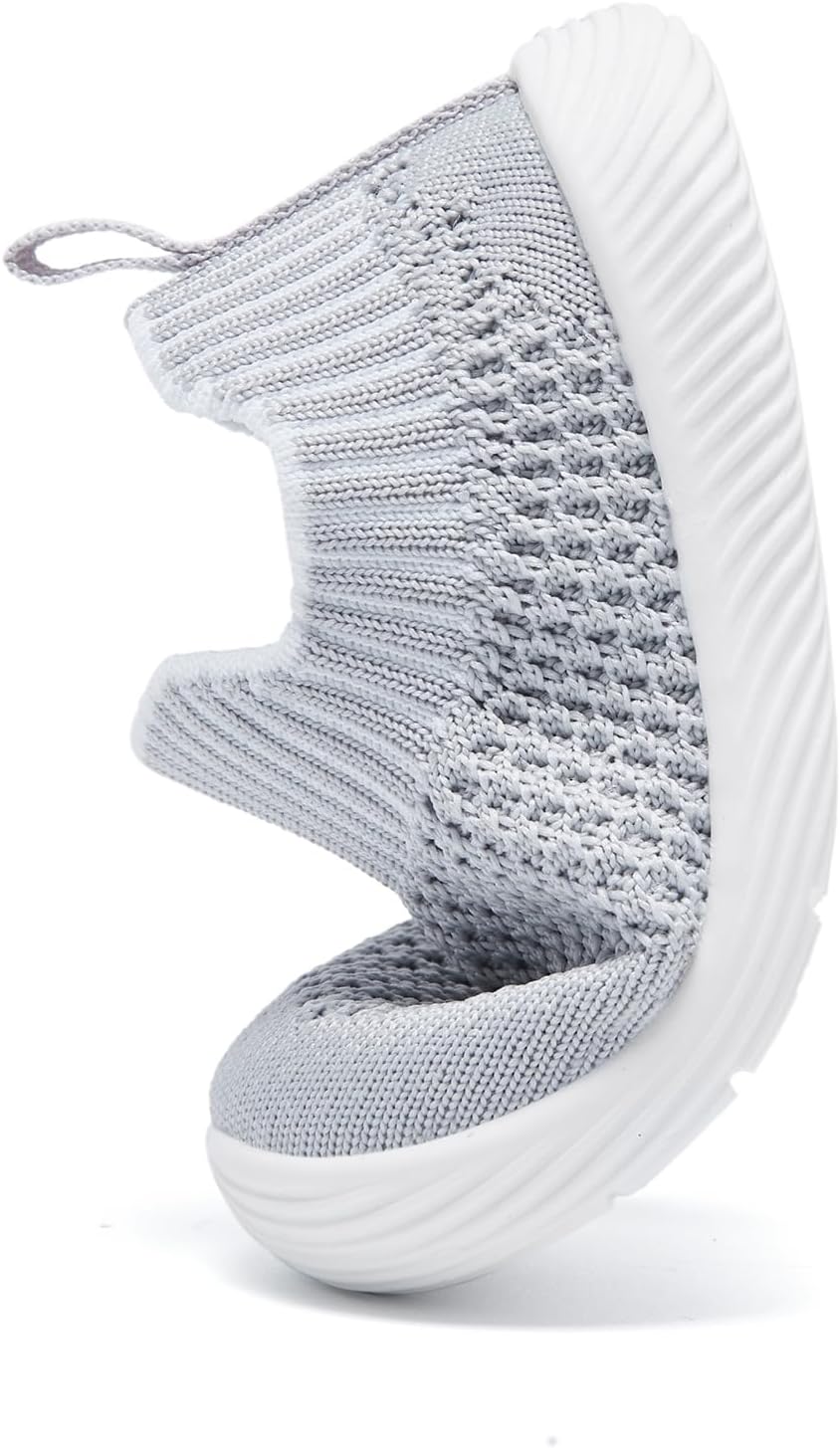 MORENDL Baby Toddler Walking Socks Non-Slip Breathable Unisex Casual Sneakers