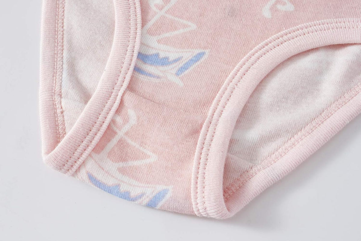 Barara King Little Girls' Soft Cotton Underwear Toddler Undies Kids panties