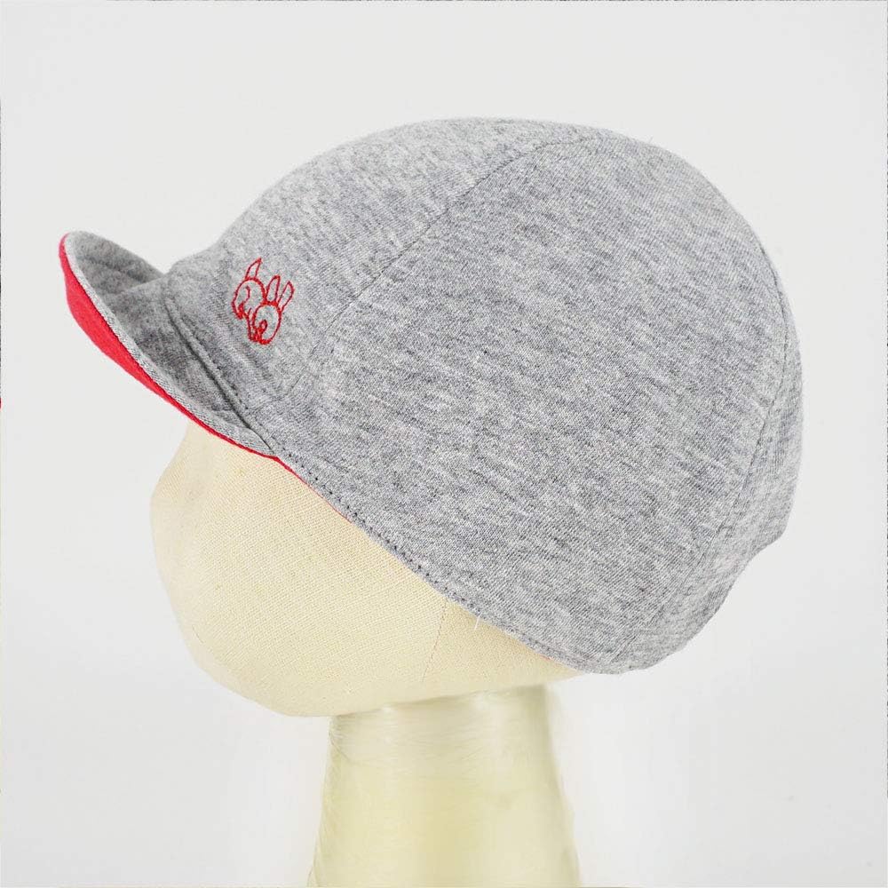 Keepersheep Baby Reversible Baseball Cap Infant Sun Hat, Cotton Knit Soft Brim for Infant Toddler, Summer Outdoor Unisex