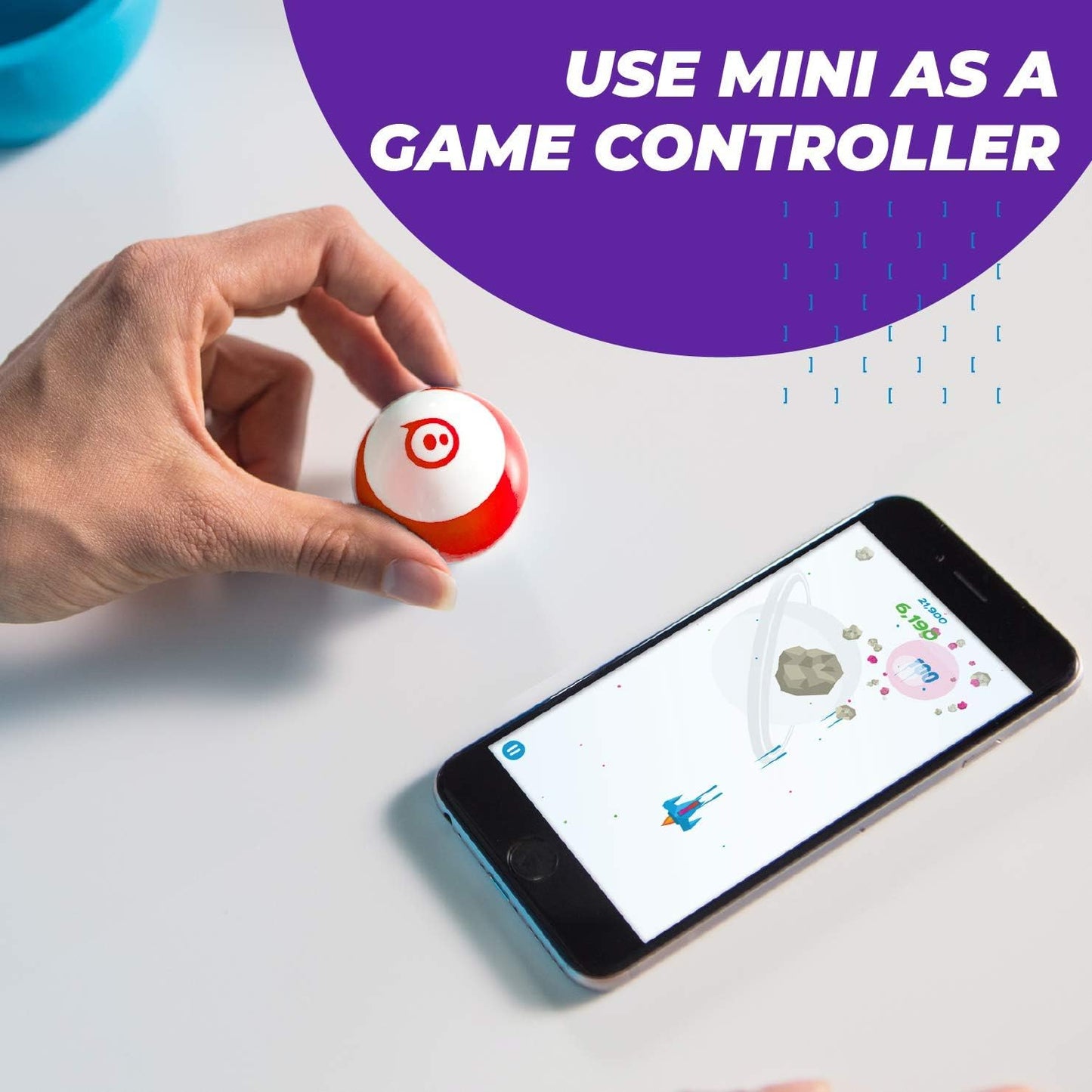 Sphero Mini (Green) - Coding Robot Ball - Educational Coding and Gaming for Kids and Teens - Bluetooth Connectivity - Interactive and Fun Learning Experience for Ages 8+