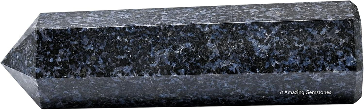 Amazing Gemstone Large Indigo Gabbro Crystal Towers ~ Natural Healing Crystal Point Obelisk for Reiki Healing and Crystal Grid (5.5 to 6 INCH)