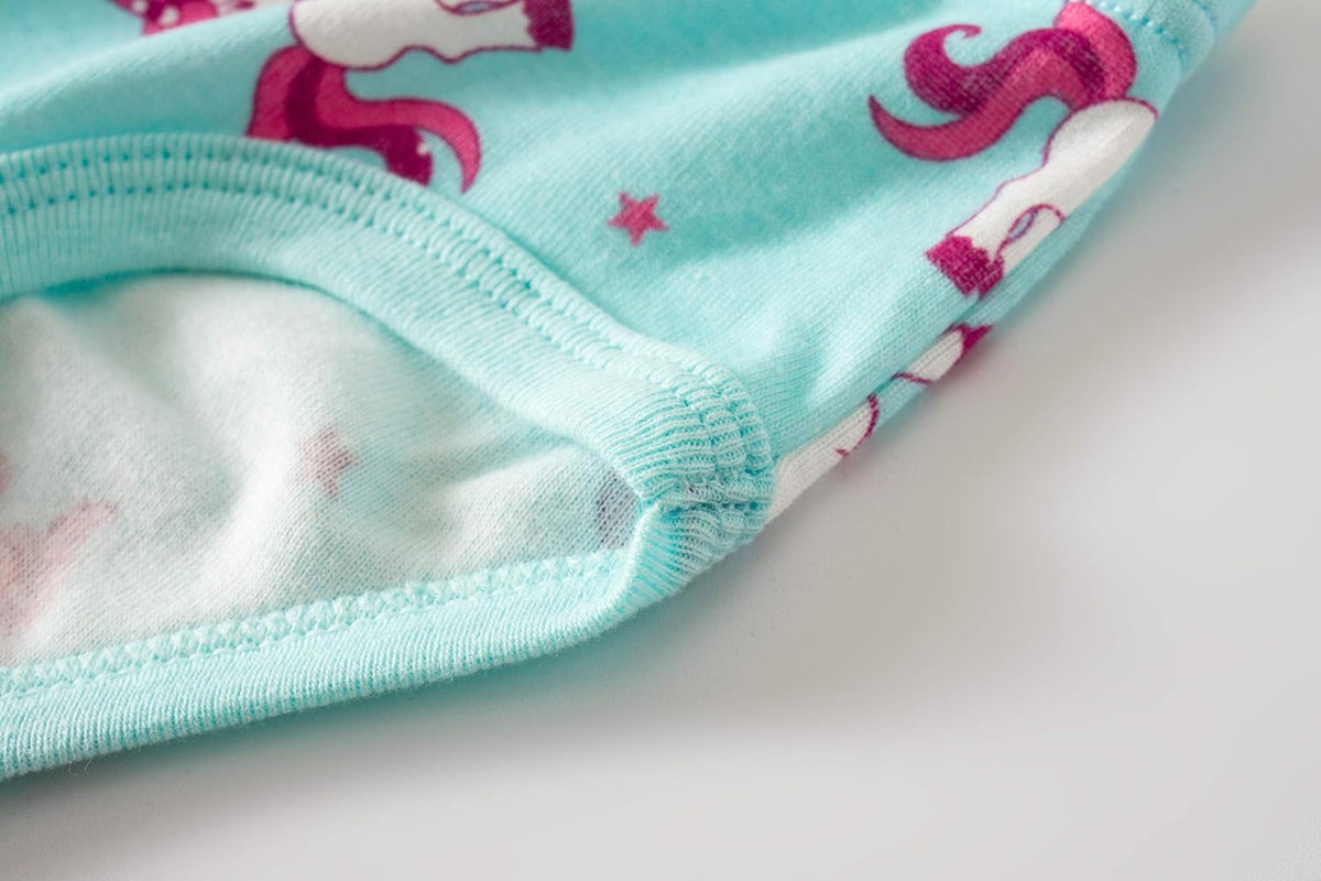 Boboking Soft Cotton Underwear Toddler Girls'Briefs Soft Undies