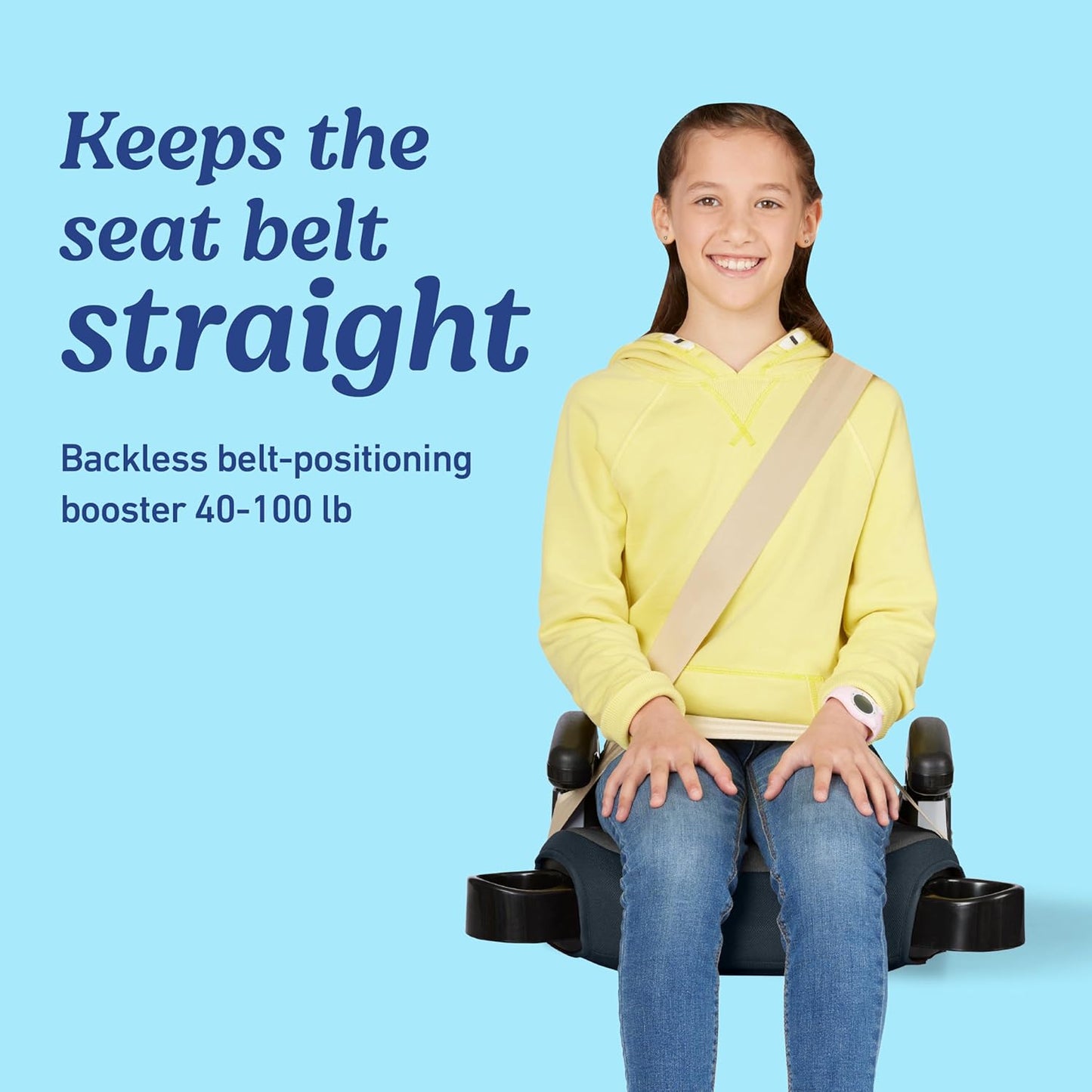 Graco TurboBooster 2.0 Backless Booster Car Seat, Denton