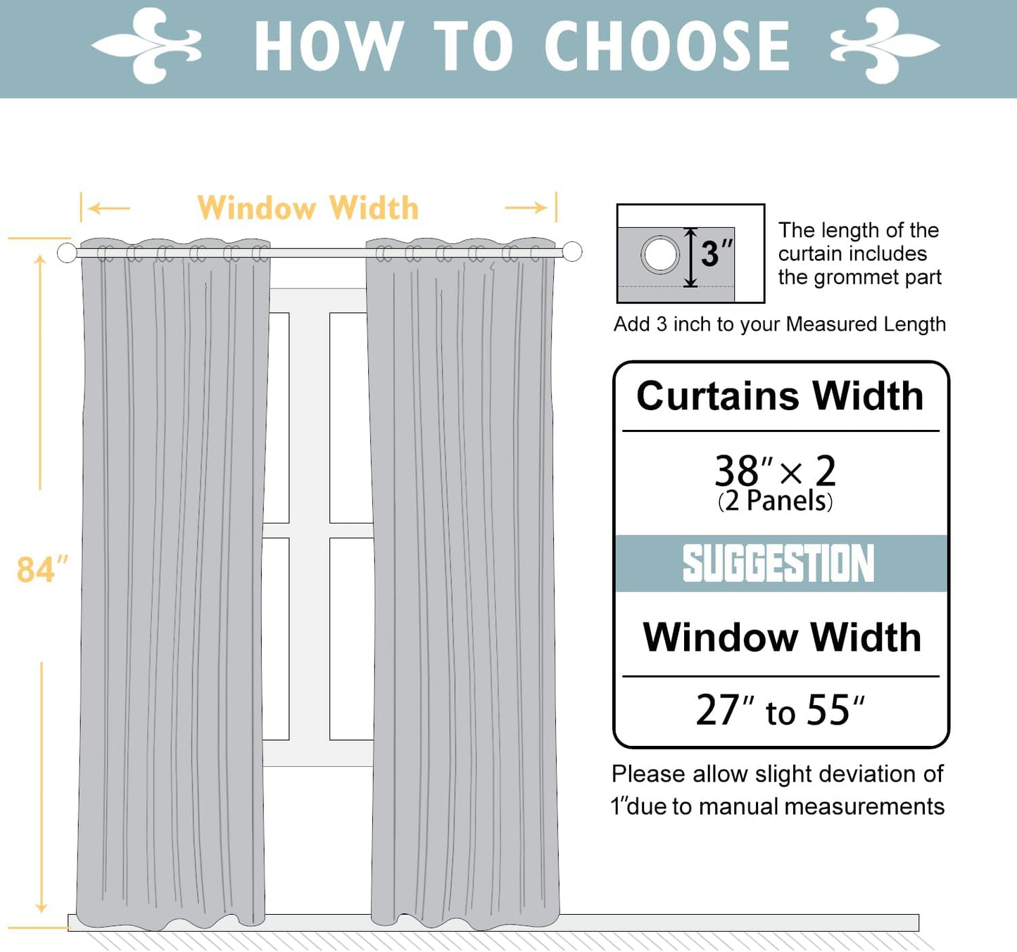 ChrisDowa 100% Blackout Curtains 84 inch Long for Bedroom with Black Liner, 2 Thick Layers Total Blackout Thermal Insulated Grommet Window Curtains 2 Panels Set (Cappuccino, 38 x 84 Inch)