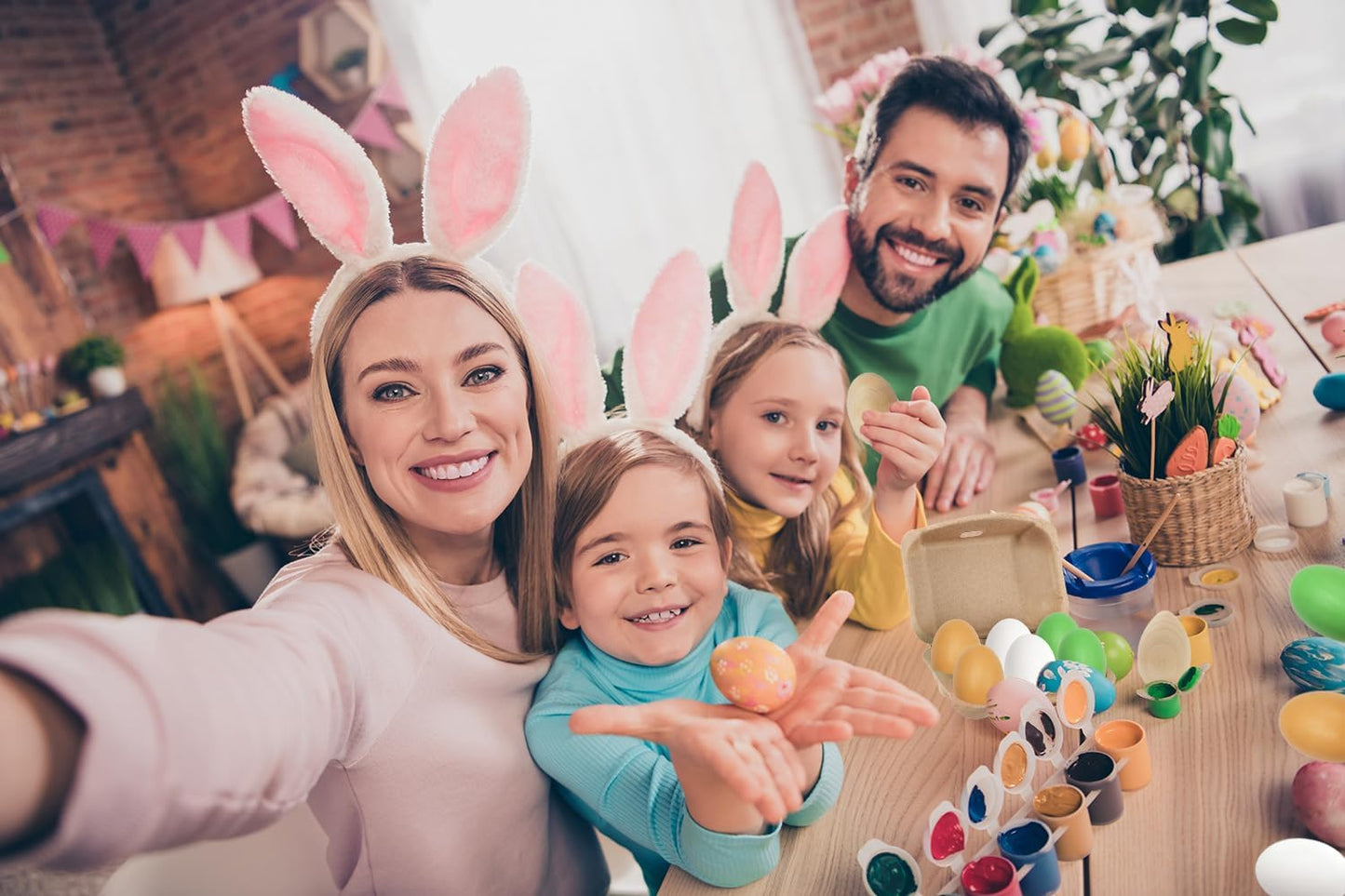Smooth Brown Wooden Easter Eggs, Perfect for Easter Crafts, Décor and Egg Hunts, 2.3" Inches (96-Pack)