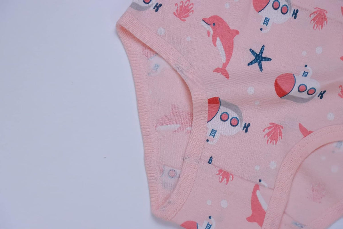 Boboking Soft Cotton Underwear Toddler Girls'Briefs Soft Undies