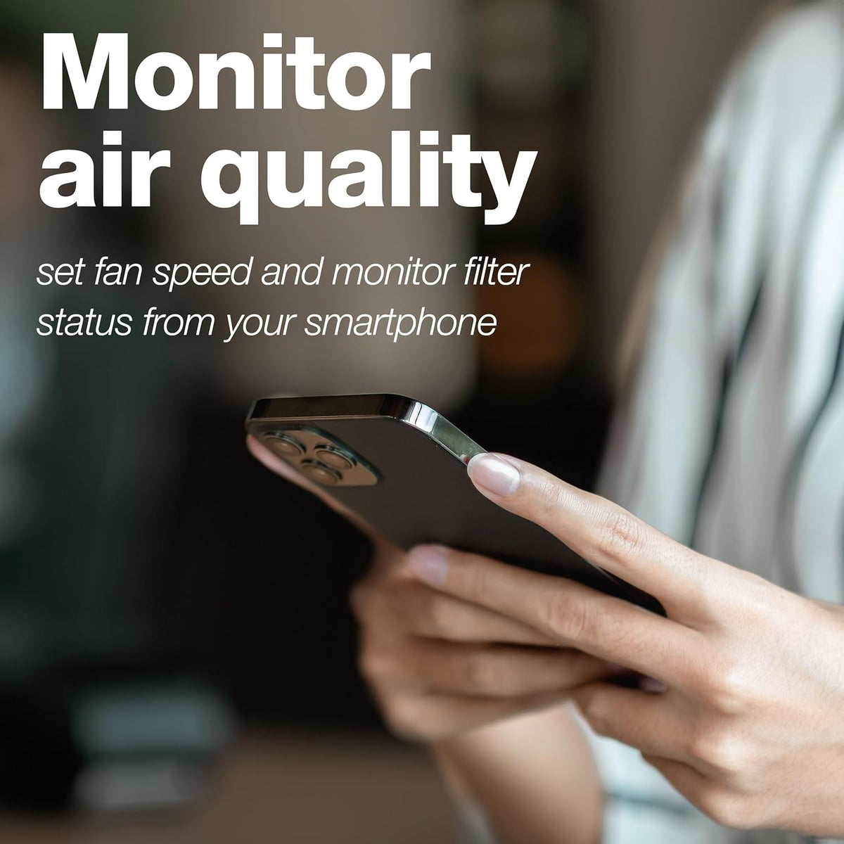 IQAir GC MultiGas XE Air Purifier- 2-Pack – Smart MultiGas Filtration for Rooms up to 2250 sq ft - Chemicals, Odors, VOCs, and Particles, Swiss Made, WiFi Enabled